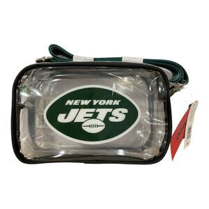 FOCO NFL Clear Cross Body Stadium Compliant Camera Bag - NY Jets